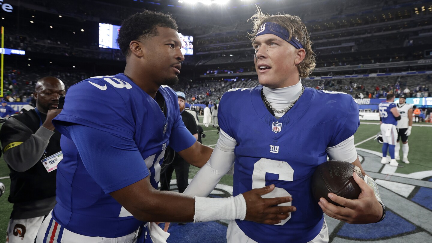 Featured image for Jameis Winston poised to start for Giants if Dart remains sidelined