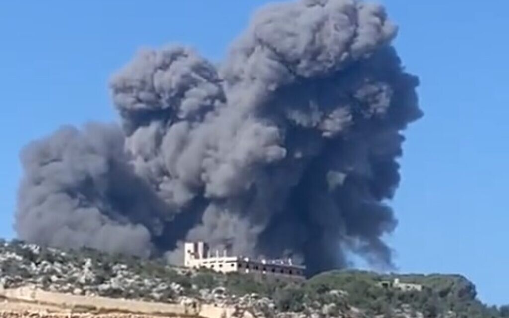 Escalating Tensions: Israel Strikes Hezbollah in Lebanon Border Clash