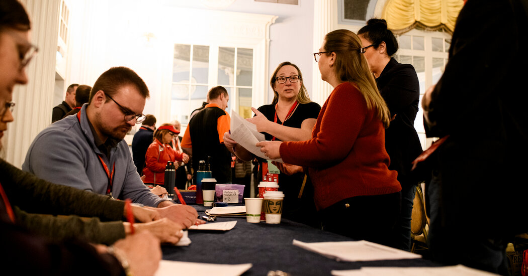 Featured image for "Trump Triumphs at Michigan GOP Convention Amid Party Turmoil"