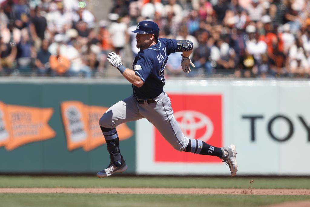 Featured image for "Rays' Luke Raley's Unconventional Inside-the-Park Homer at Oracle Park"