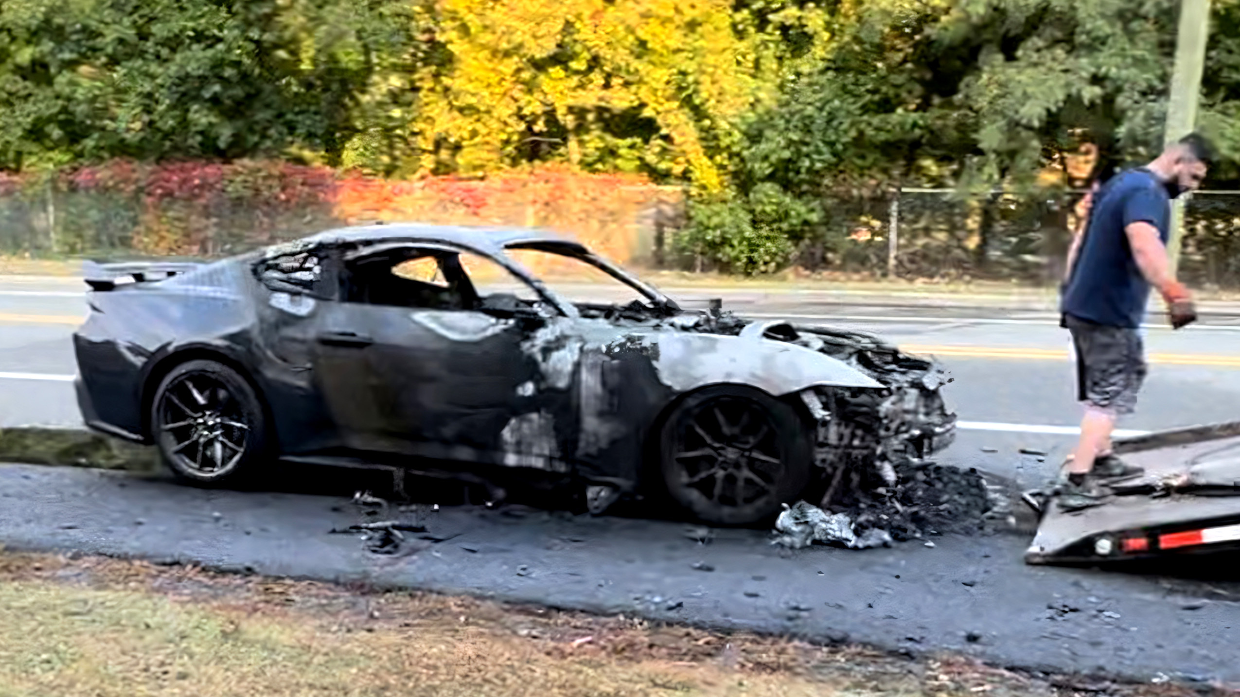 Featured image for Man's Expensive Mustang Burns, Ford Sends Souvenir
