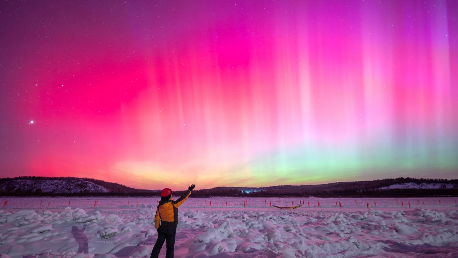Solar storm lights up auroras from Europe to Southern California, 23-year radiation record broken