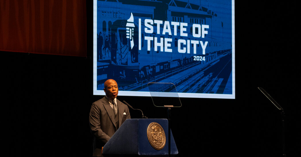 "Mayor Adams' State of the City Address: A Vision for NYC's Future"