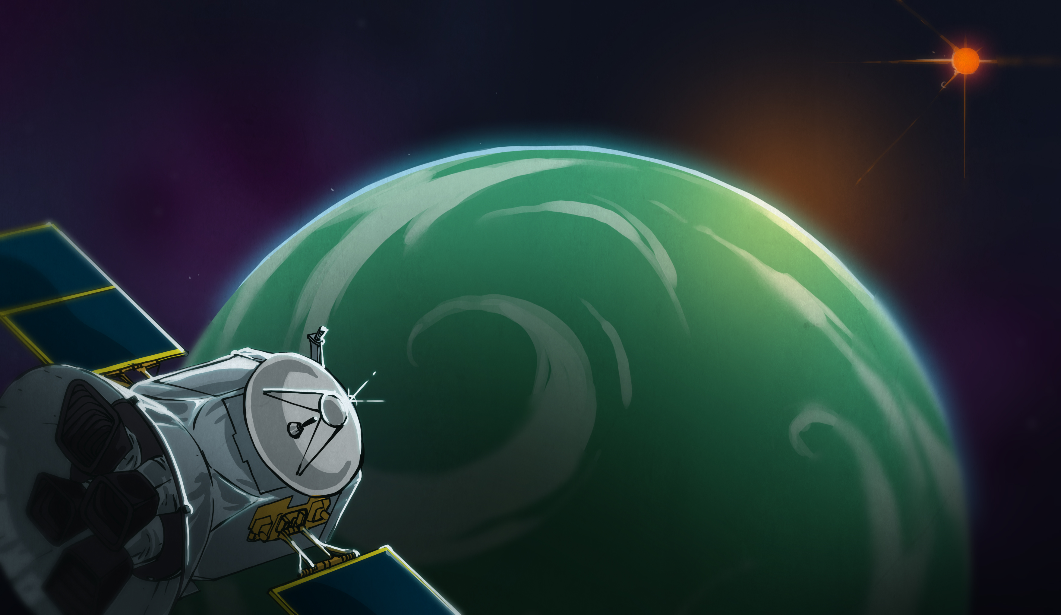 "NASA Discovers Promising Super Earth"
