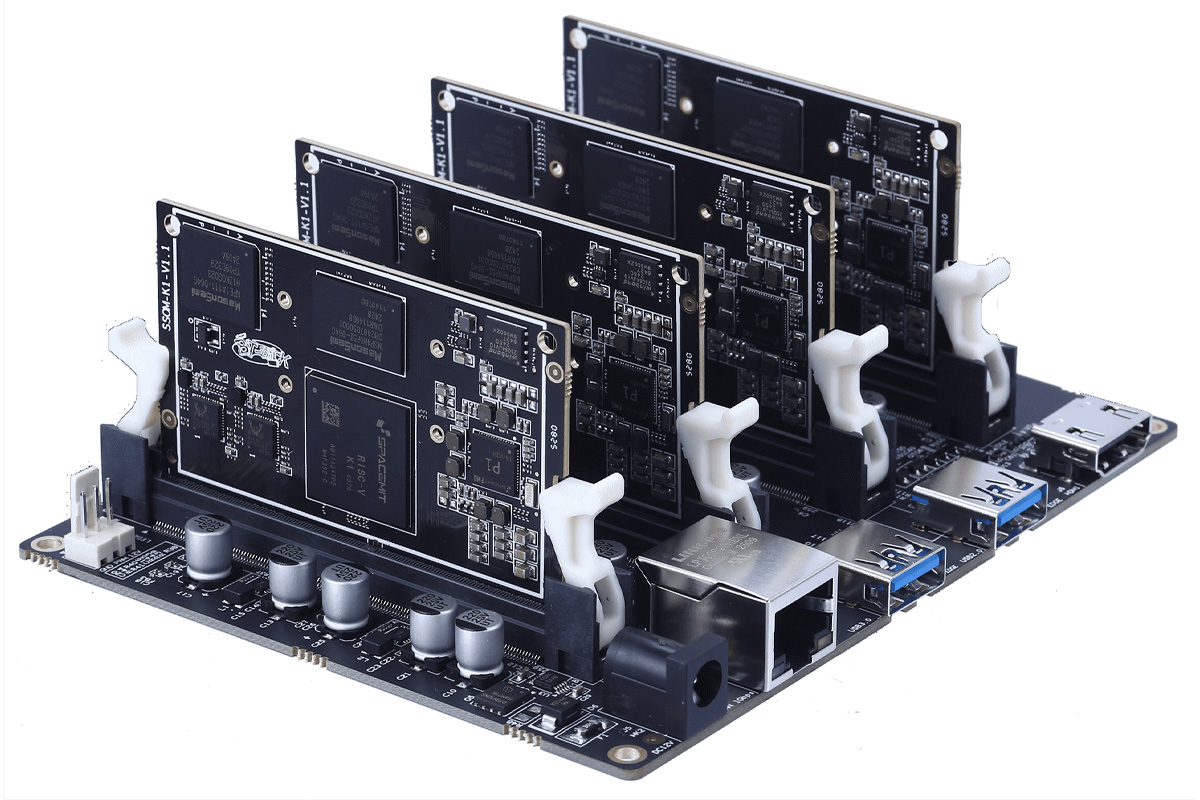 Featured image for Bit-Brick Cluster K1: A 4-Slot RISC-V Cluster Board for SpacemiT K1 System