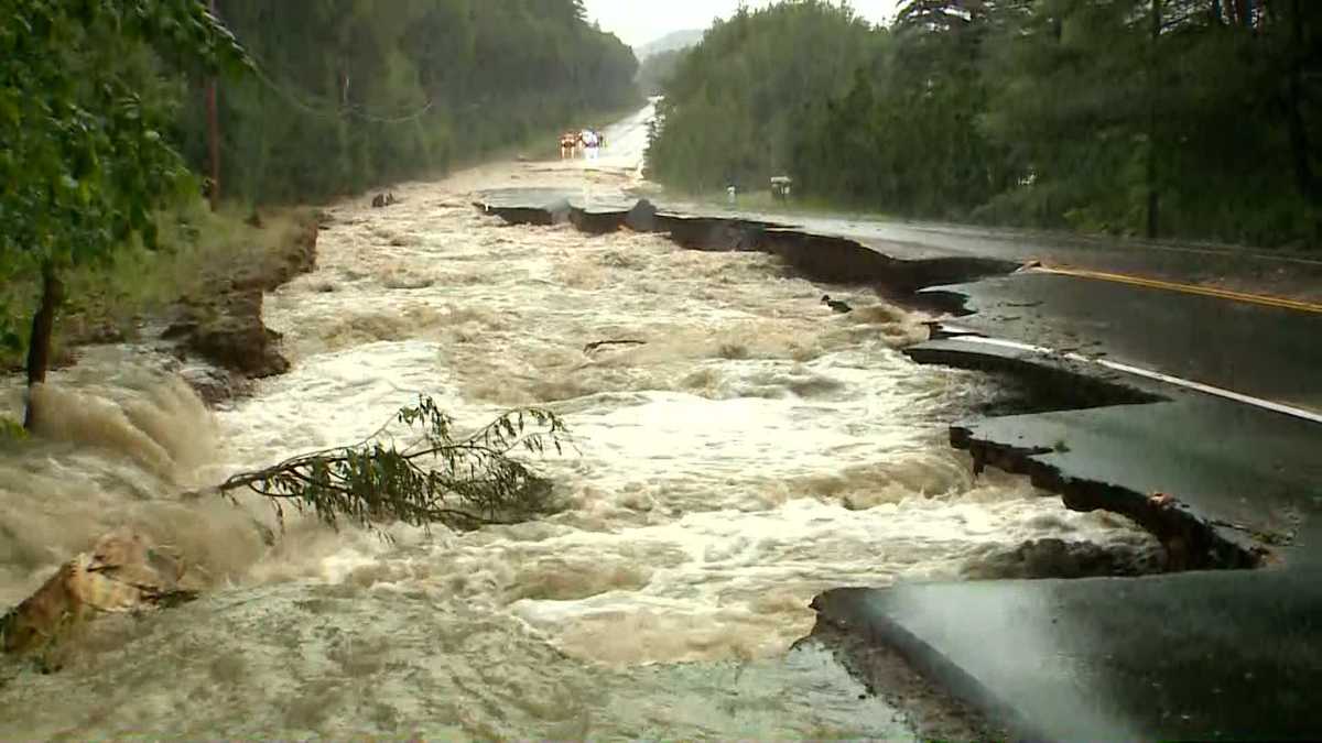 Flash Flood Warnings Issued as Heavy Rain Triggers Road Closures and Catastrophic Flooding in New England