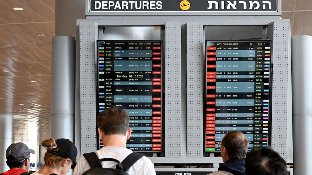 Airlines halt flights to Israel amidst Hamas attacks