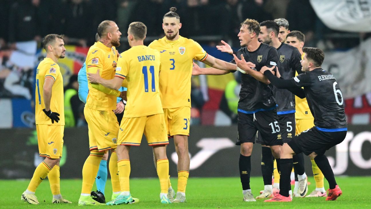 Featured image for Kosovo-Romania Match Abandoned Amid Racist Chant Controversy