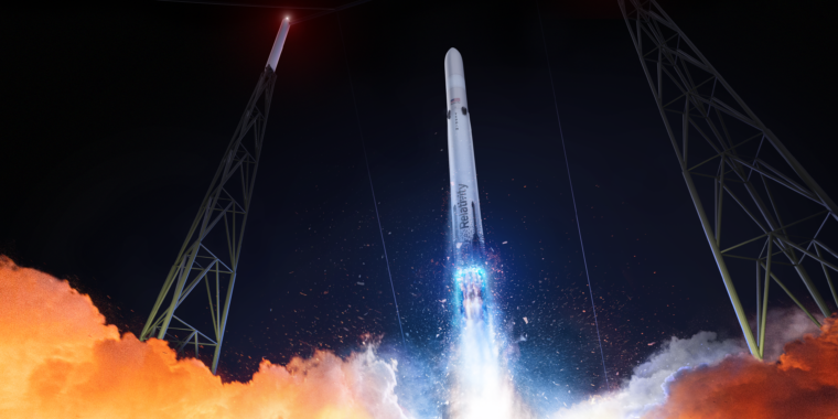 Featured image for Relativity Space shifts focus to larger reusable rocket with new 3D-printing approach.