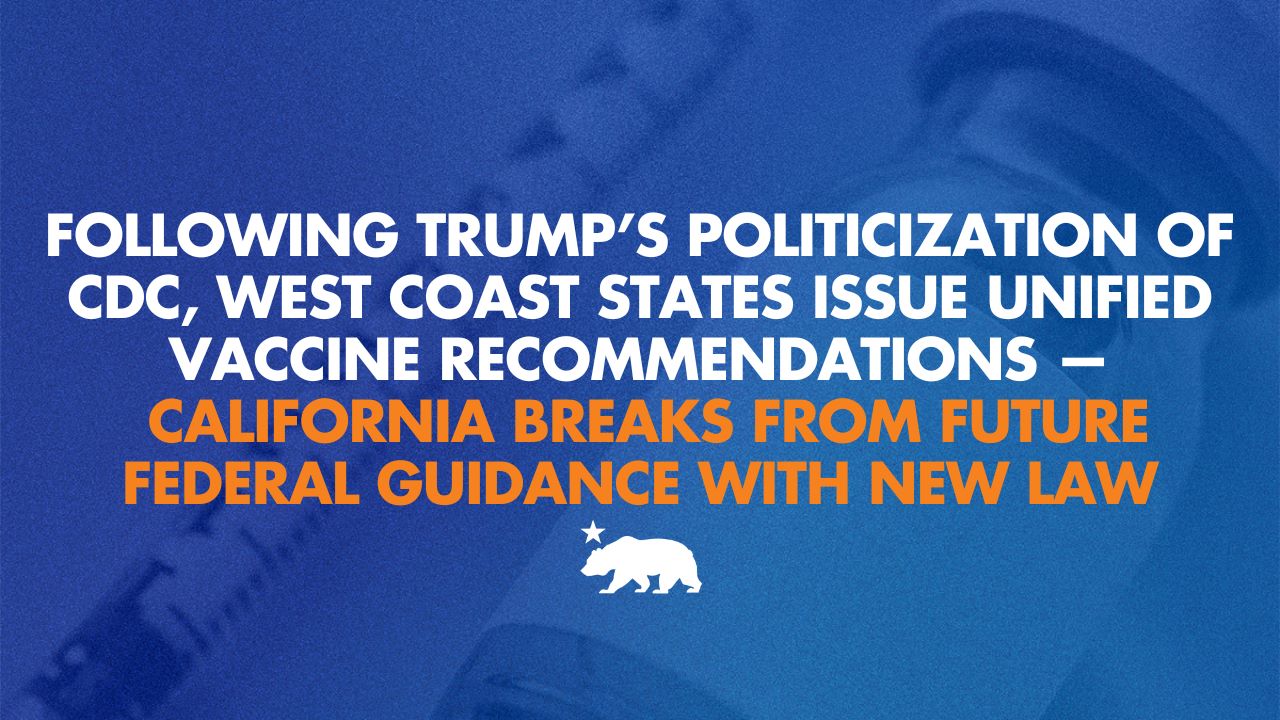 Featured image for West Coast States Unveil Independent Vaccine Guidelines Amid Federal Disputes