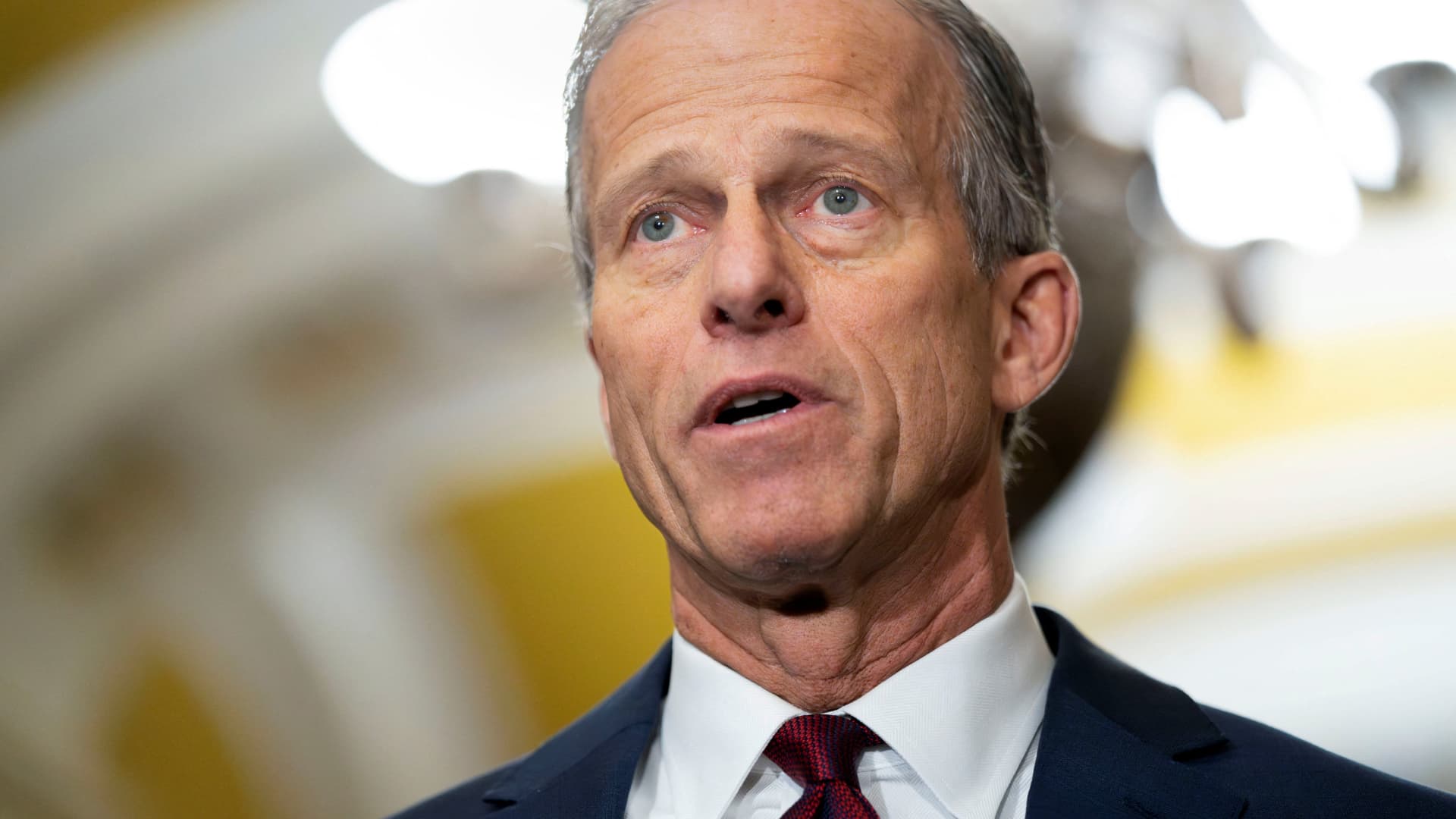 Featured image for John Thune Succeeds McConnell as Senate GOP Leader Amid Trump Influence