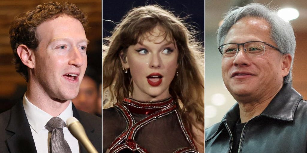 "Mark Zuckerberg Compares Nvidia CEO Jensen Huang to Tech's Taylor Swift in Meta-Nvidia Crossover"