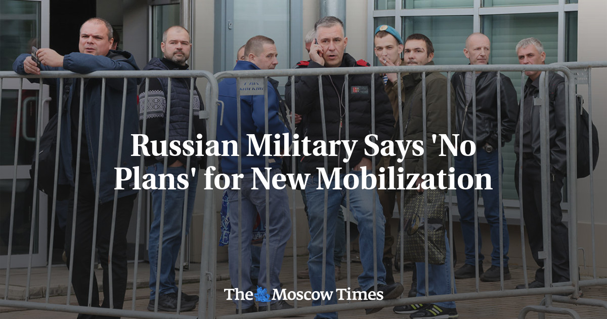 Russian Military Denies Plans for New Mobilization and Conscriptions in Ukraine's Occupied Regions