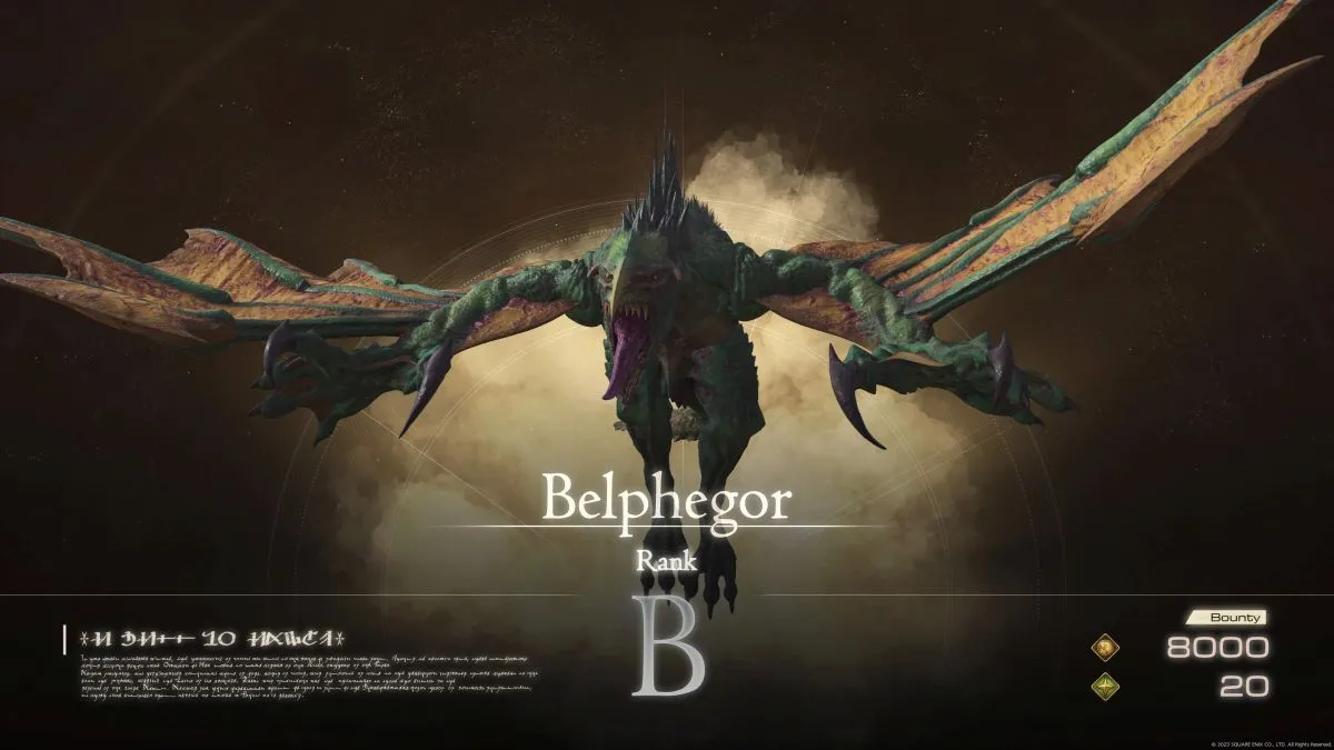 Exploring Final Fantasy XVI: Belphegor Hunt, Gameplay, Lore, and Accessories