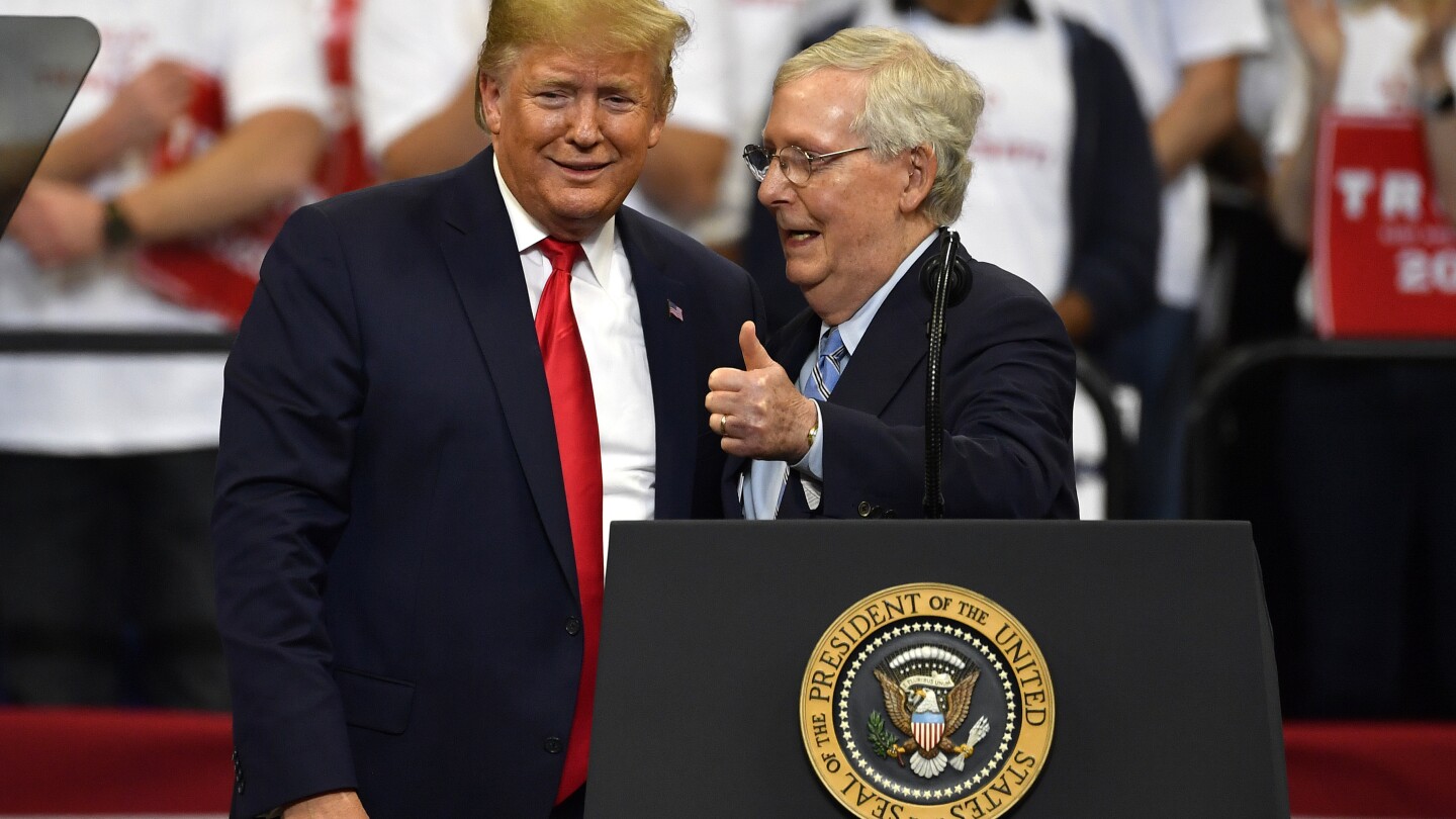 "McConnell's Endorsement: Trump for President in 2024"