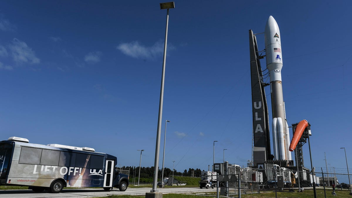 Featured image for "Atlas V Launch Delayed Due to Tropical Storm Idalia, Watch Live as Space Force's 'Silent Barker' Satellite Prepares for Mission"