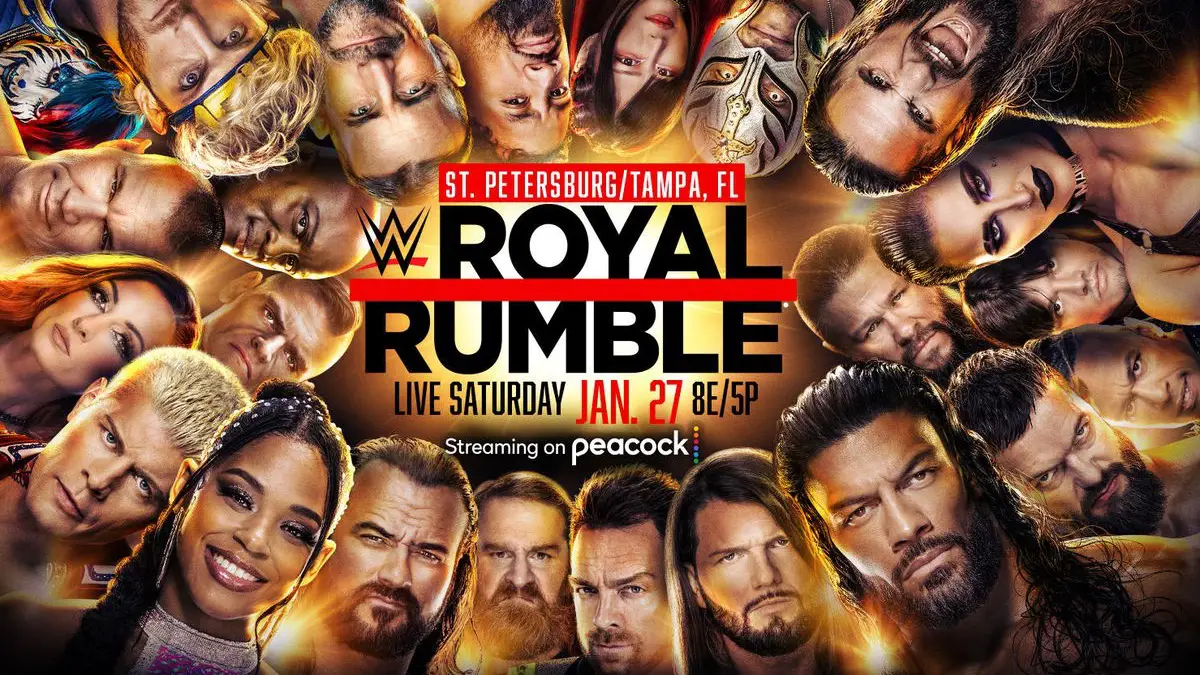 Featured image for "Predicting WWE Royal Rumble 2024 Surprises and Rumored Returns"