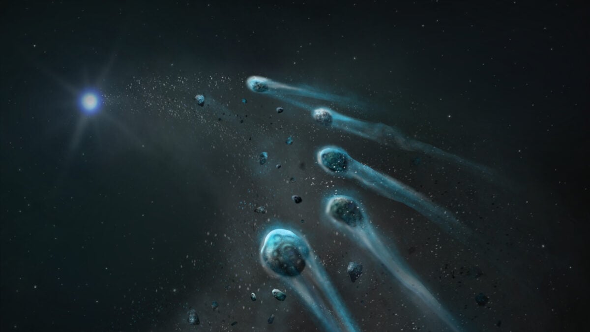 Featured image for White Dwarf Consumes Pluto-Like Object in Distant Star System