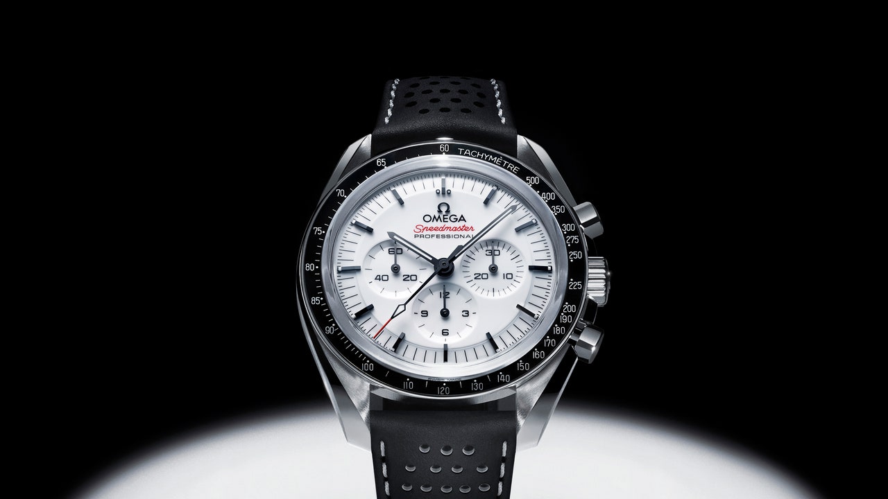Featured image for "Omega Unveils White Dial Speedmaster Moonwatch: Everything You Need to Know"