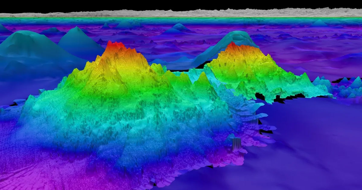 Featured image for "Unveiling the Mystery: Massive Underwater Mountains Discovered Through Gravity Anomalies"