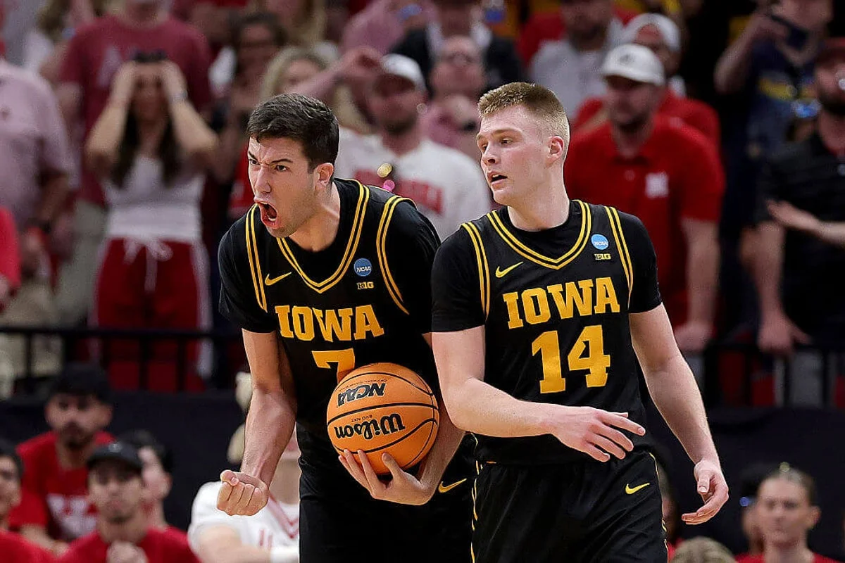 Iowa Surges Past Nebraska, Reaches Elite Eight for First Time Since 1987