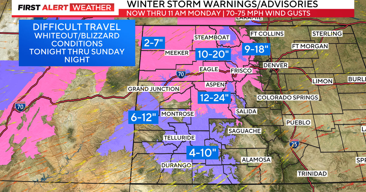 "Colorado Braces for Winter Storm with Blizzard Conditions and Road Closures"
