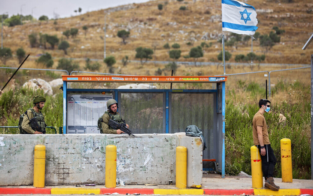 West Bank Settler March Puts Strain on Security Forces.