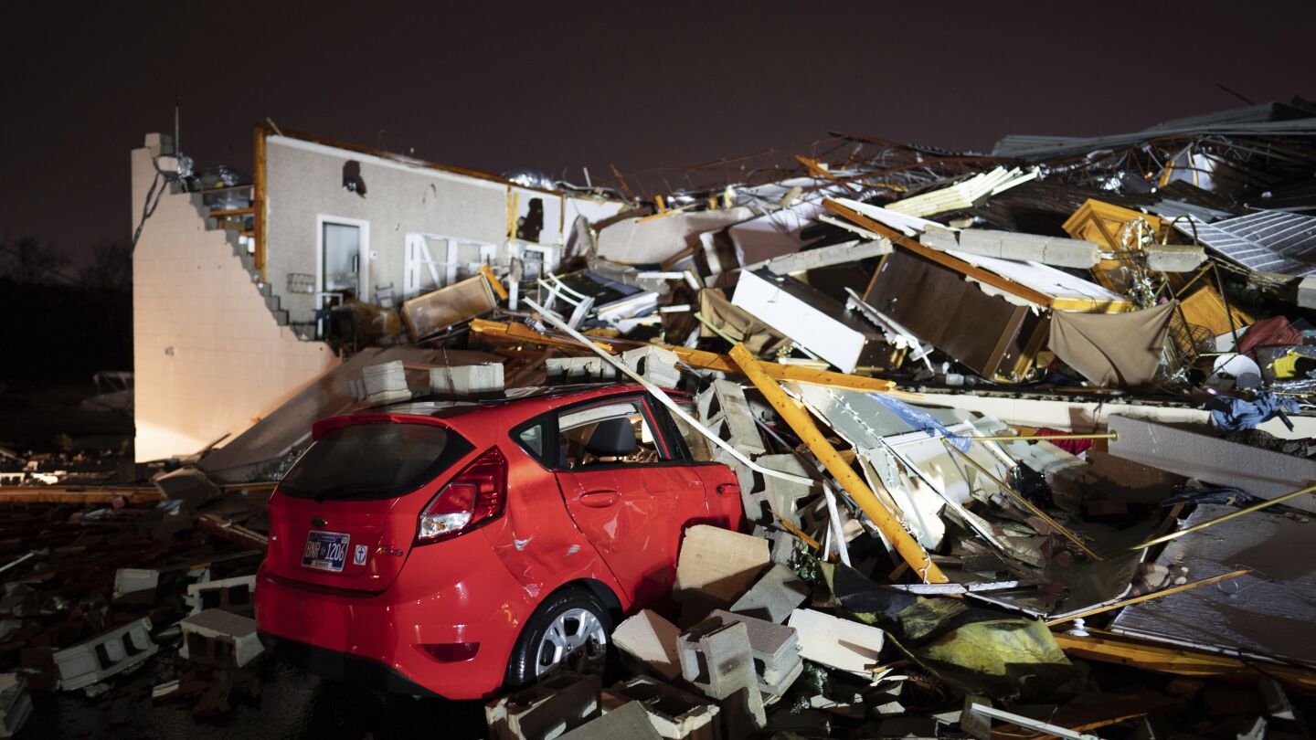 Devastating Tornadoes Ravage Tennessee, Leaving Death and Destruction in Their Wake