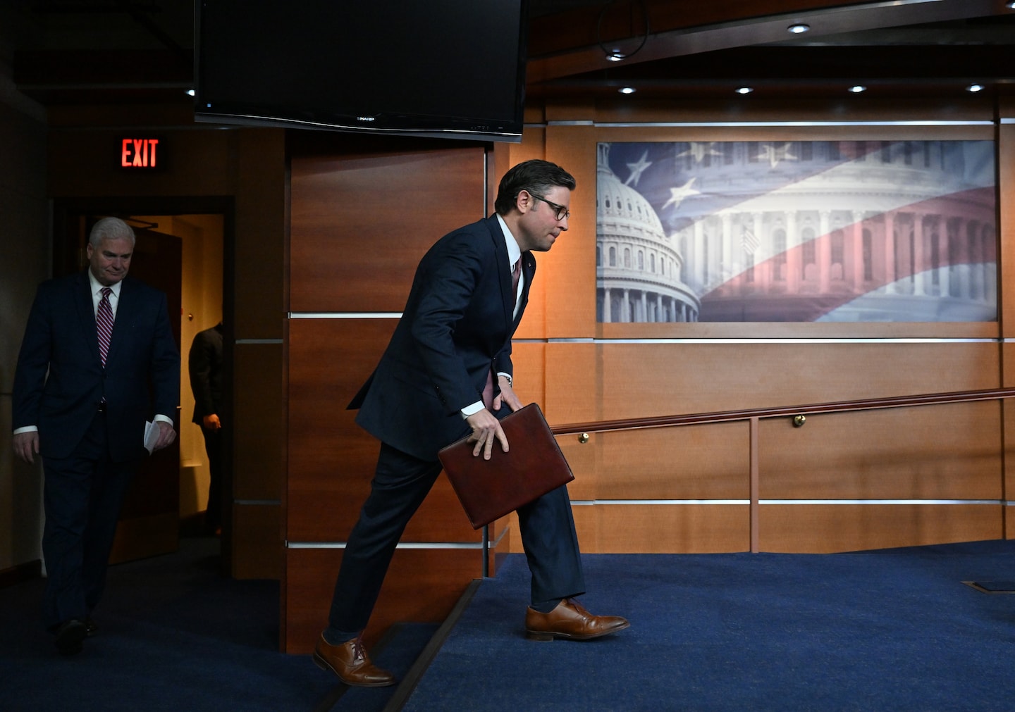 Featured image for "House GOP Faces Internal Drama as Motion to Oust Speaker Johnson Gains Traction"