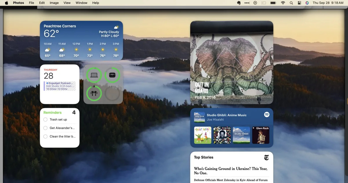 "macOS Sonoma: A Better and Less Hated Widget Experience"