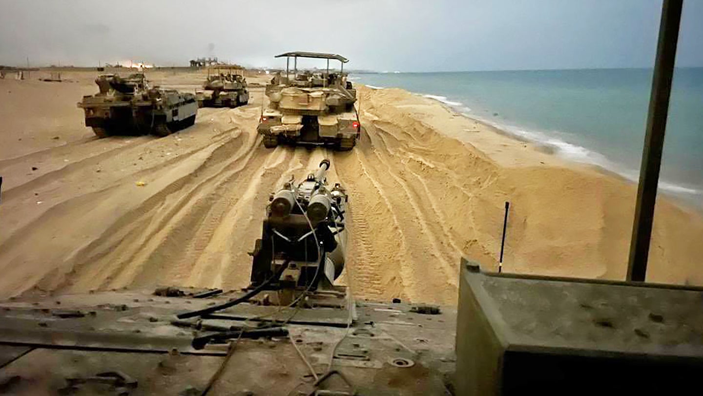 Israel's Second Stage: Tanks Roll into Gaza City, Cutting Key Road