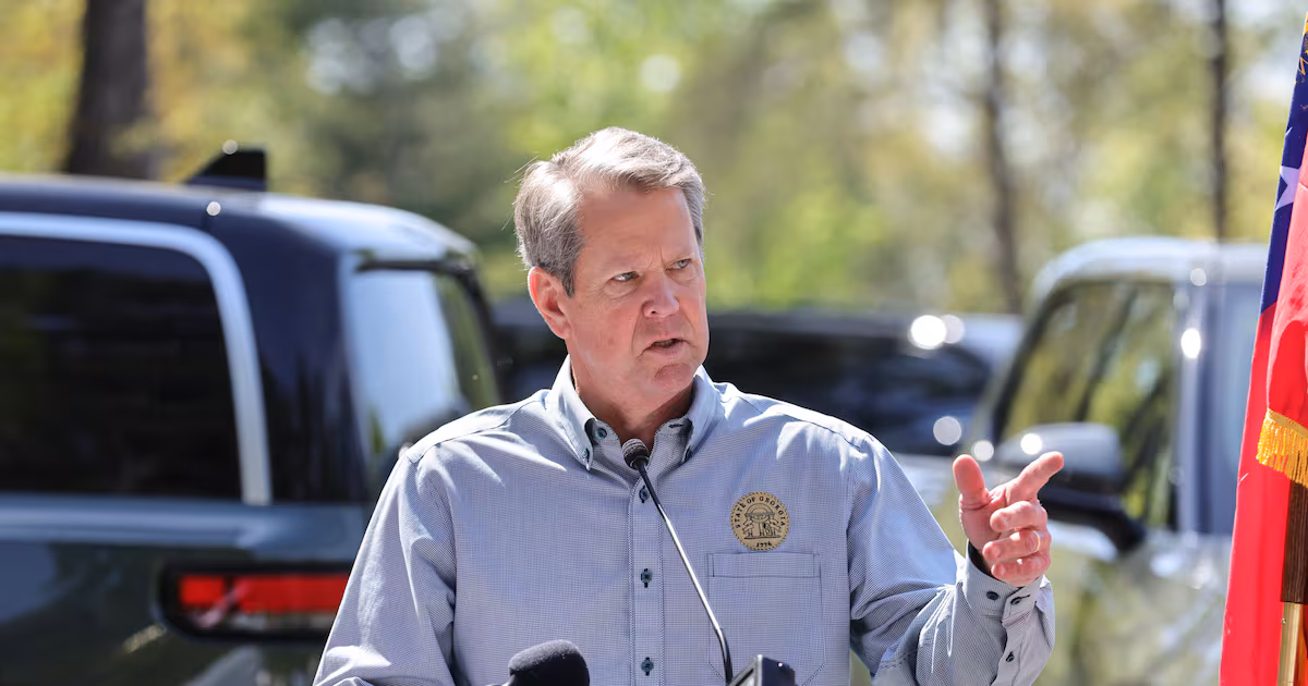 Featured image for "Georgia Governor Brian Kemp Signs State Budget with Controversial Cuts and Raises"