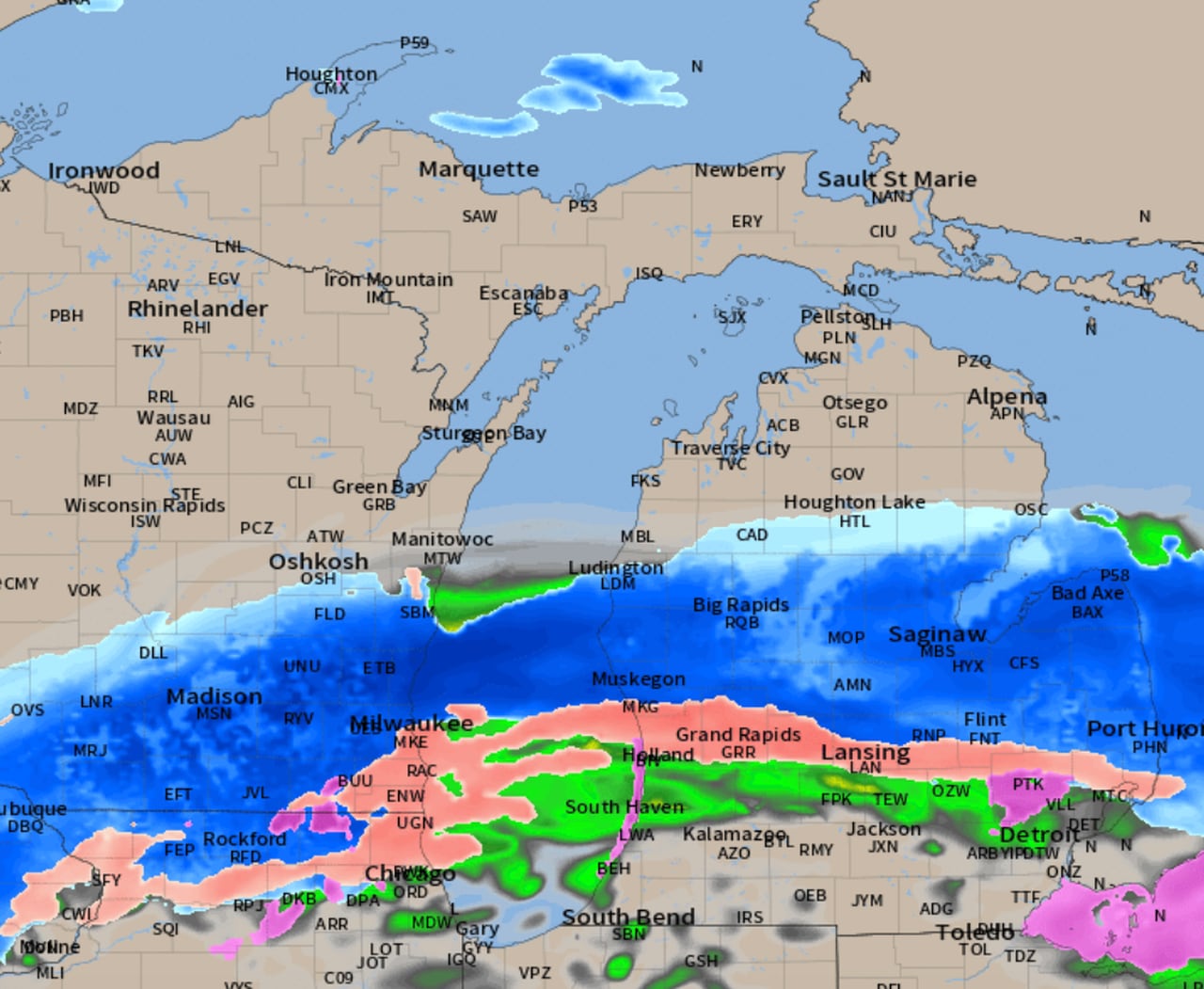 Featured image for "Michigan Winter Weather: Freezing Rain and Snow Forecast Update"