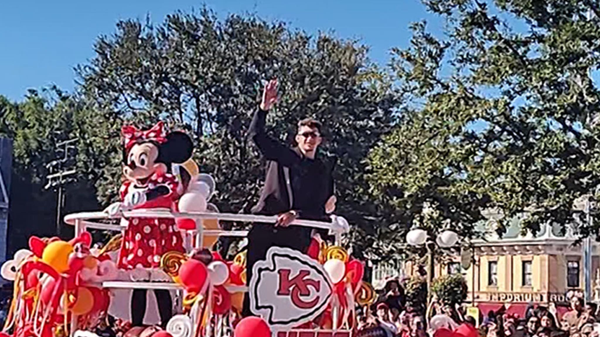 "Kansas City Chiefs Celebrate Patrick Mahomes' Third Super Bowl Win with Disney Parade"