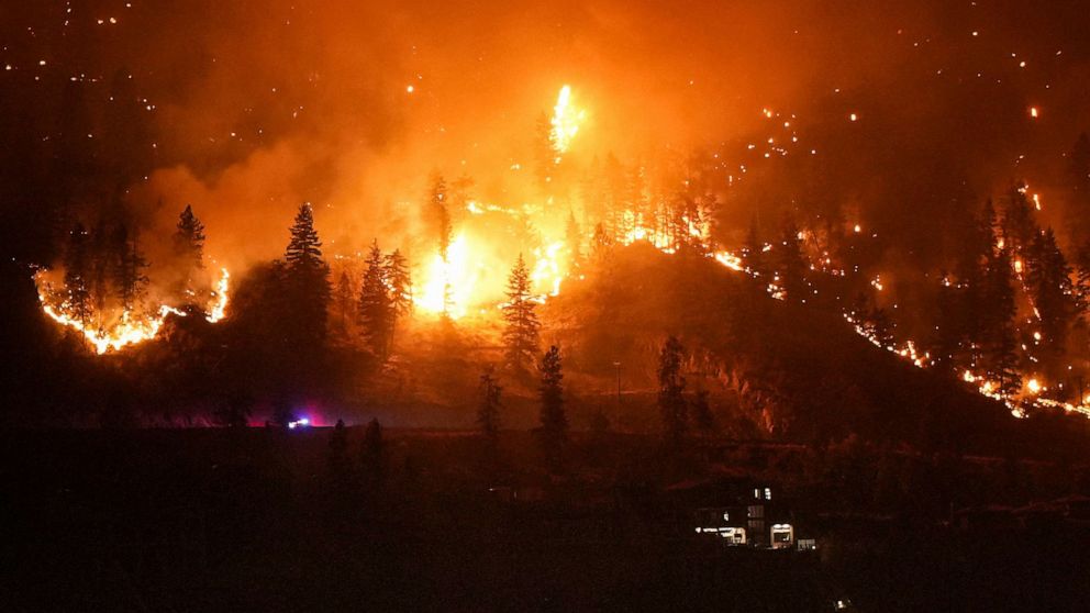 "Wildfires Prompt State of Emergency in British Columbia, Massive Evacuations Ordered"