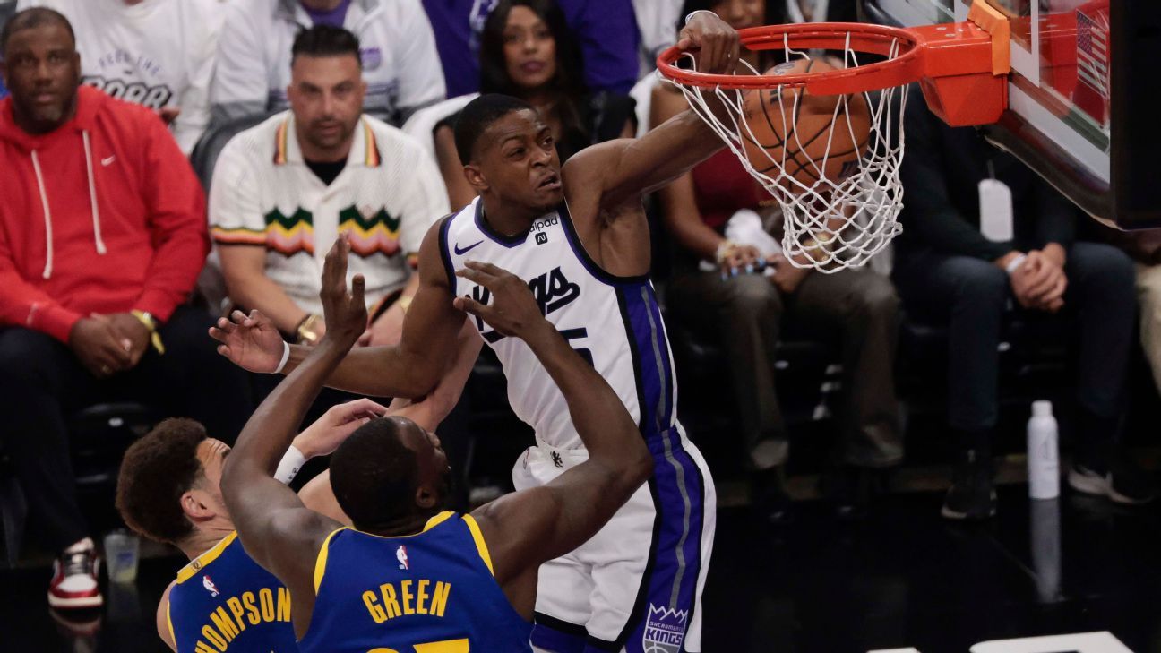 Featured image for "Kings Crush Warriors in Play-In Tournament, Advance to Face Pelicans for No. 8 Seed"