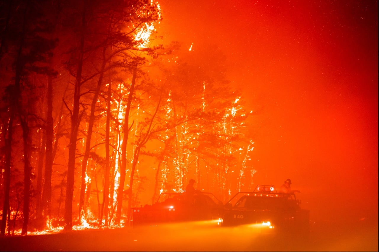 Progress made in containing major wildfires in New Jersey.