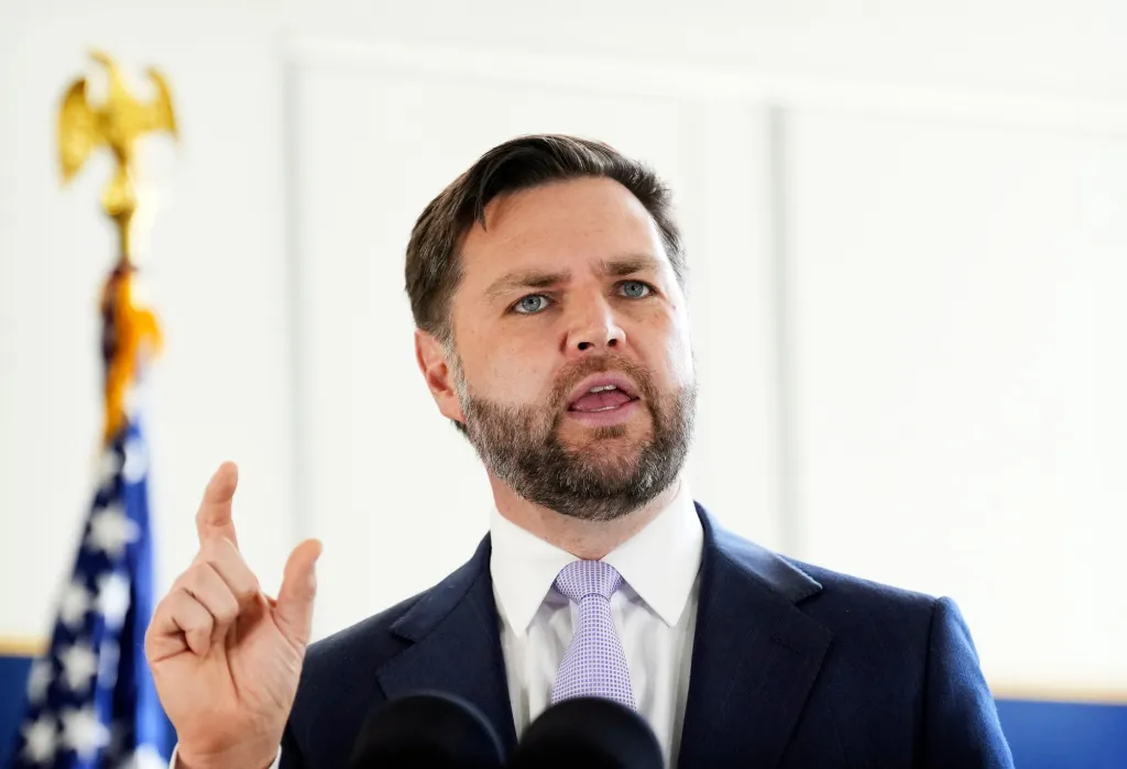 Featured image for VP Vance's Orange County Visit Sparks Protests and Family Outing