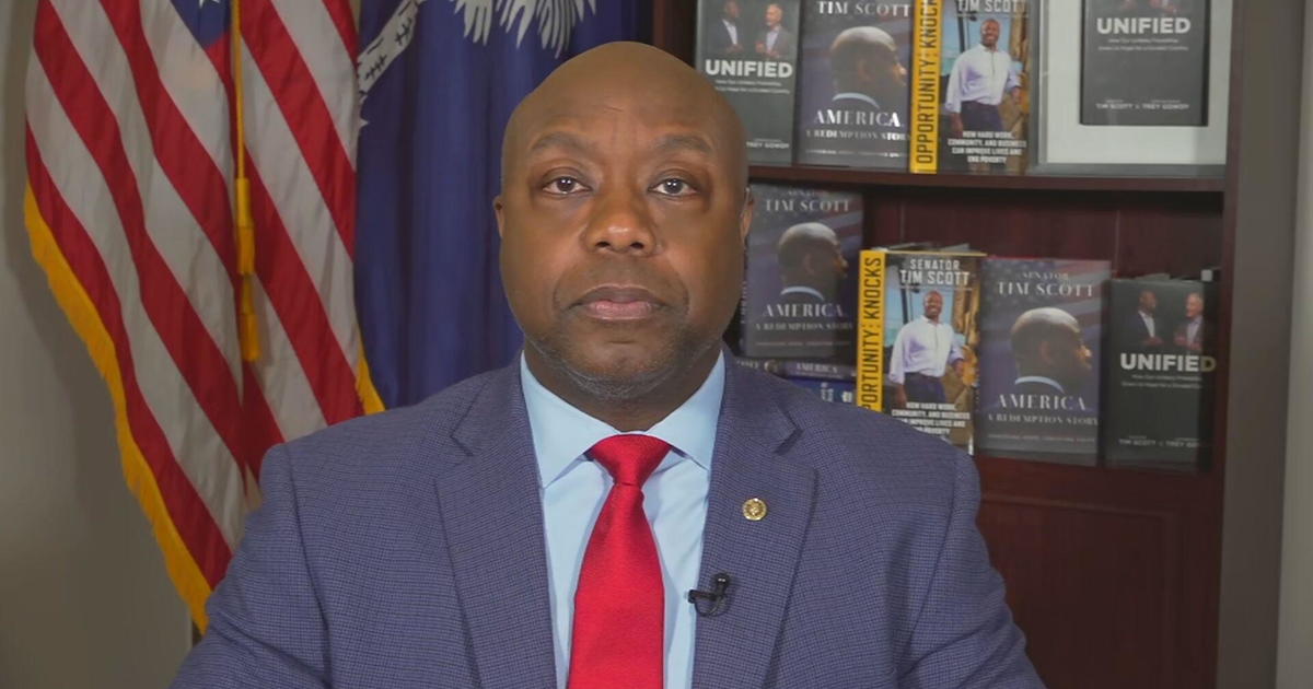 Sen. Tim Scott Addresses Trump Legal Issues and DOJ Claims on "Face the Nation"