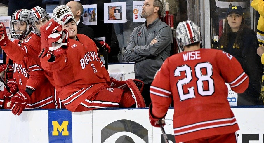 Featured image for NCAA Hockey Tournament: Ohio State Earns No. 3 Seed, Canisius Learns Opponent, Watch Party at Buffalo Wild Wings.