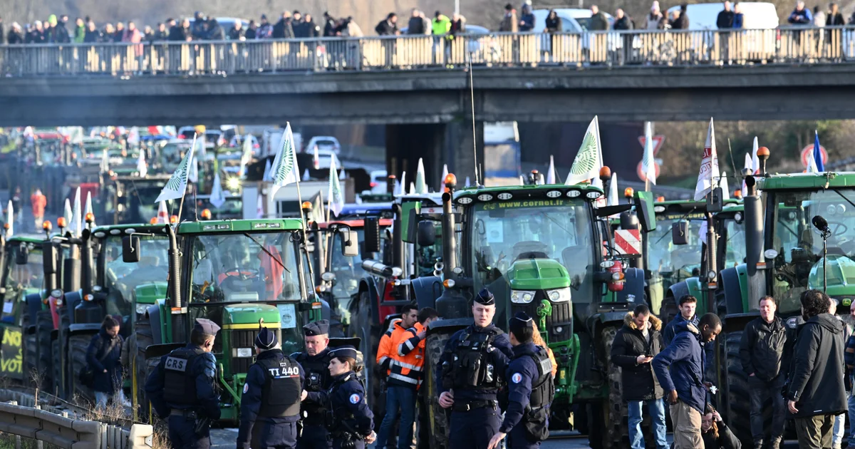 "French Farmers' Tractor Protests Paralyze Paris, 79 Arrested"
