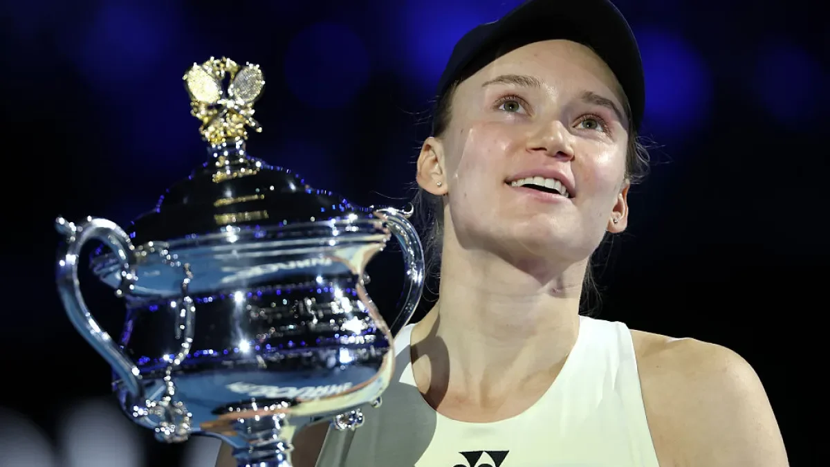 Rybakina edges Sabalenka to lift Australian Open in Melbourne