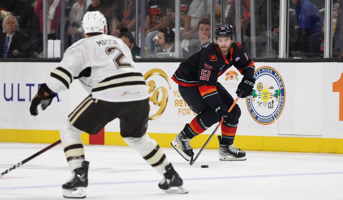 Featured image for Calder Cup Finals: Players and Fans Gear Up for Game Five Showdown.