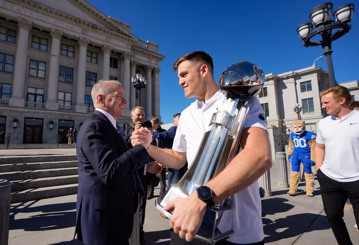 Featured image for BYU QB Jake Retzlaff Withdraws from Team Amid Turmoil