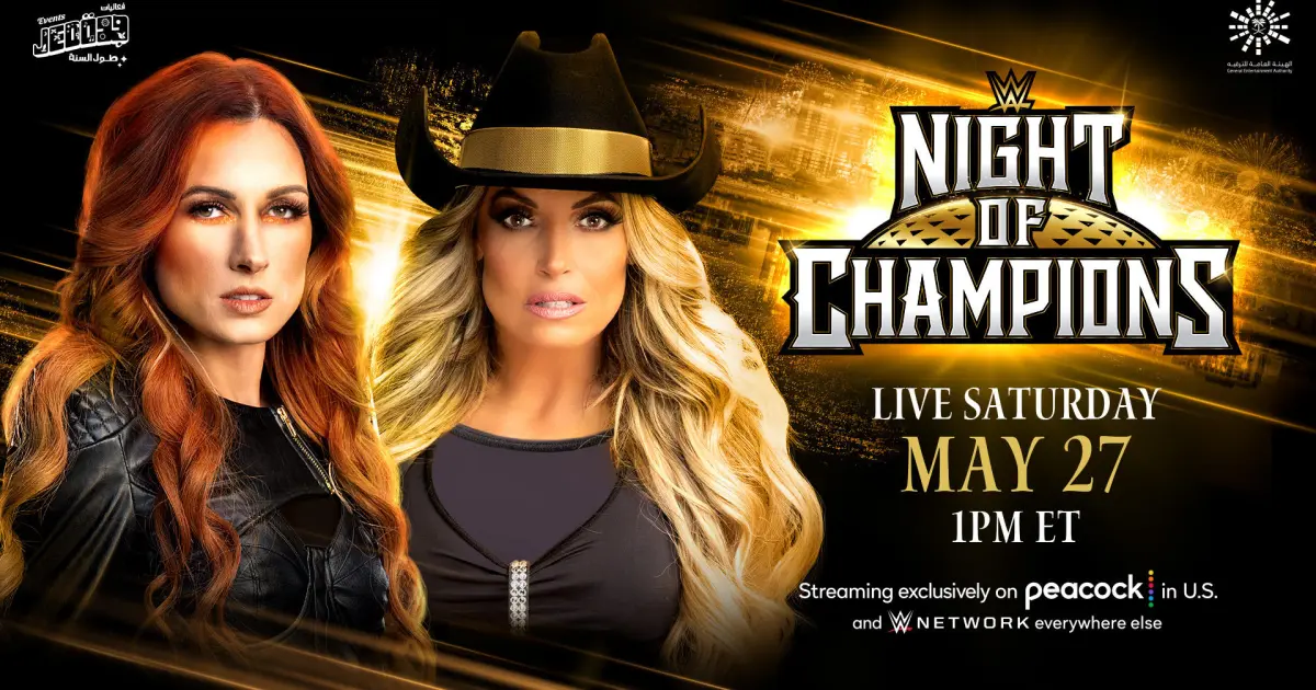 Zoey Stark's interference leads to Trish Stratus' victory over Becky Lynch at Night of Champions.
