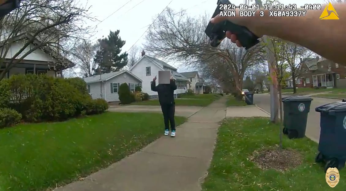 Featured image for Ohio Police Officer Shoots Teen Holding Fake Gun Captured on Body Camera