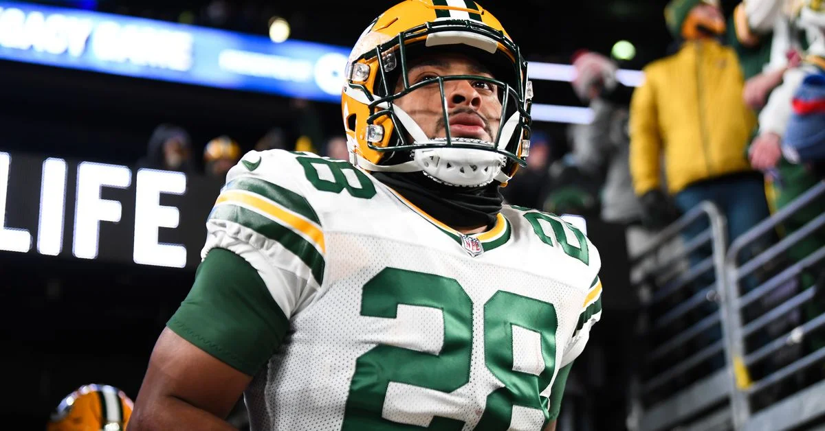 Packers' Running Back AJ Dillon Sidelined with Broken Thumb