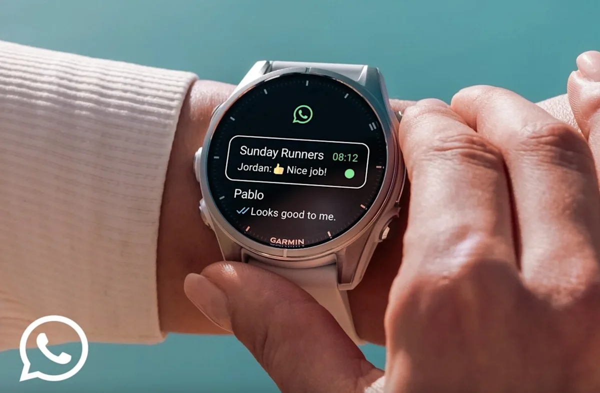 Garmin smartwatches finally get an official WhatsApp app