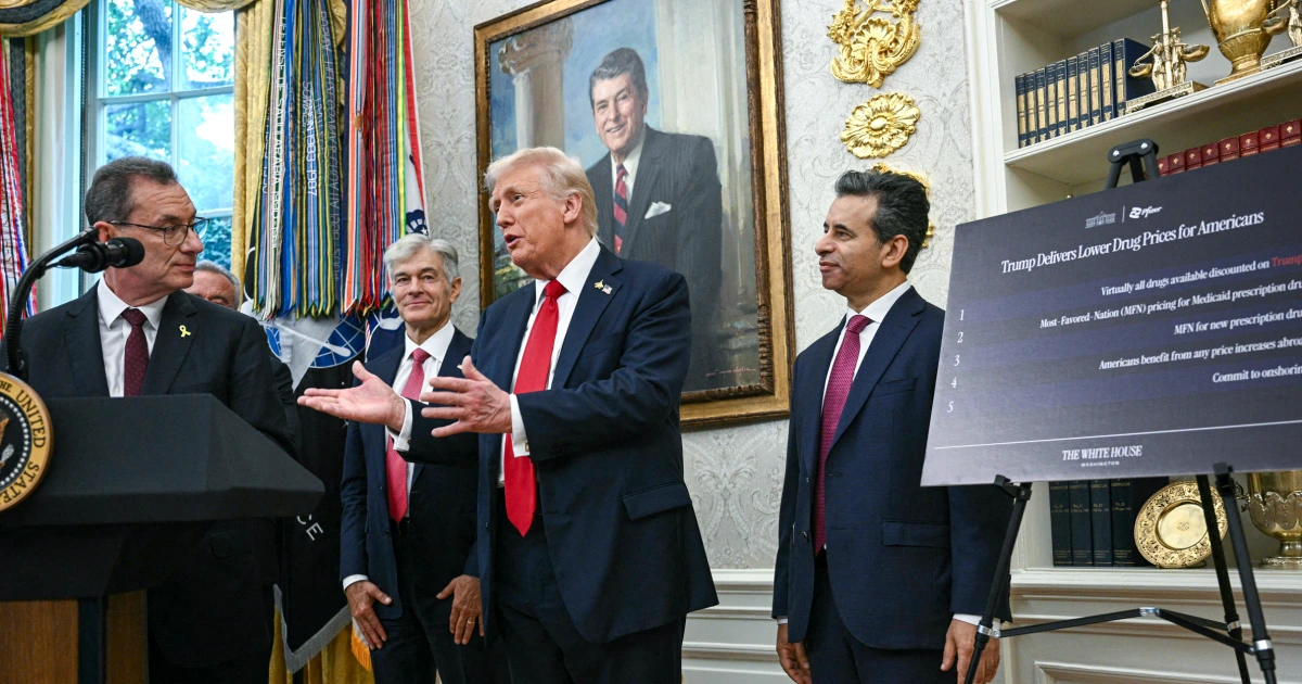 Featured image for Trump Announces Pfizer Deal and 'TrumpRx' Website to Lower Drug Prices