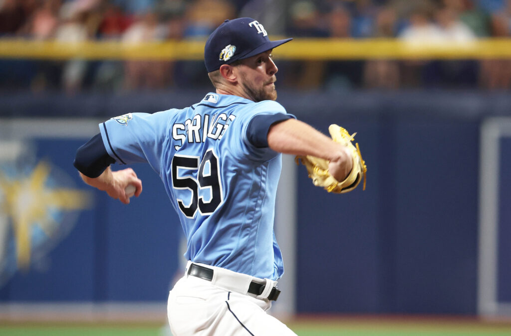 Featured image for Rays pitcher Jeffrey Springs out for extended period with arm injury.
